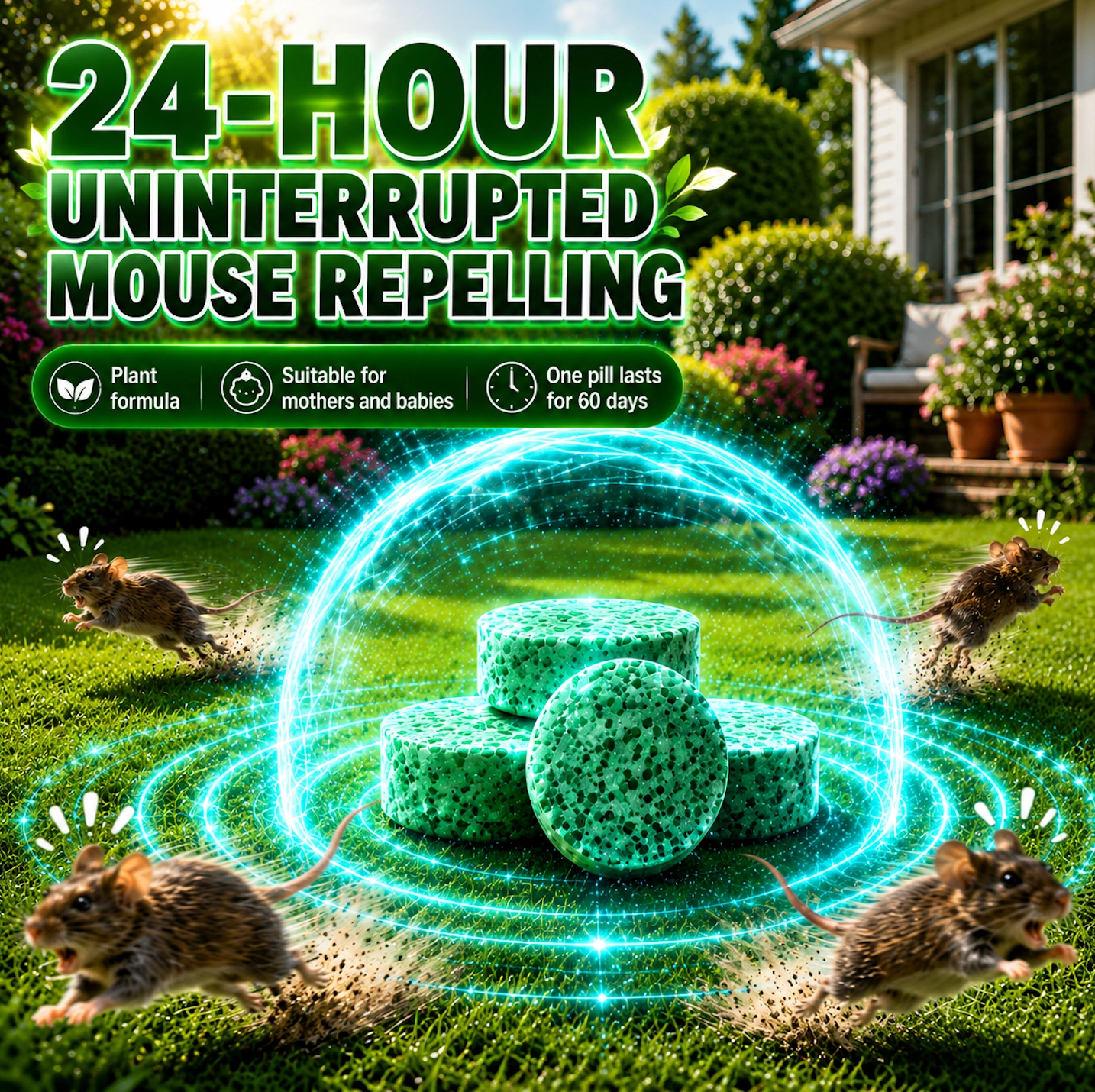 🔥Hot Deal Summer Sale 60%✨ Rat repellent pills are convenient